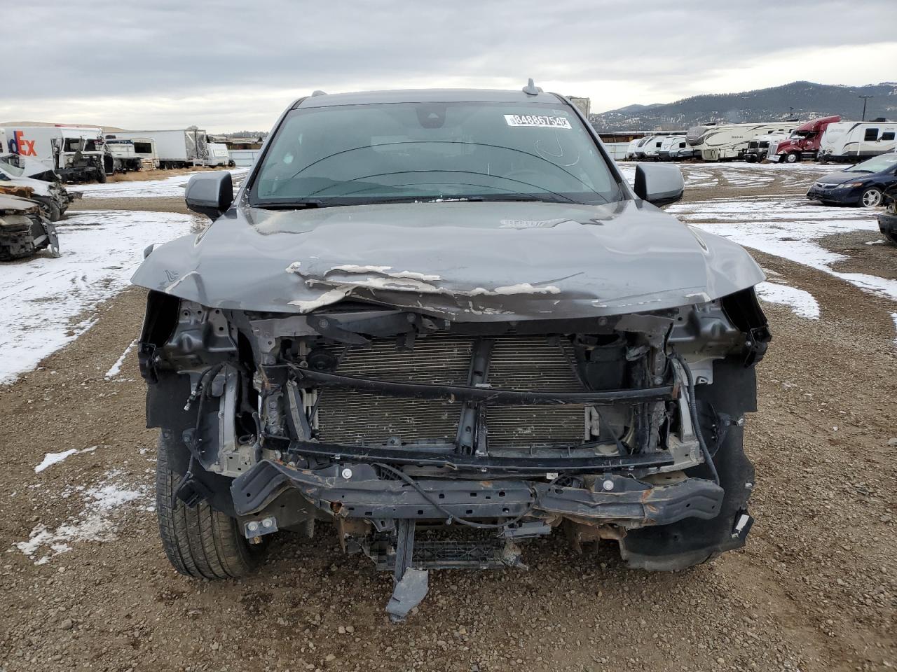 2021 Chevrolet Tahoe VIN 1GNSKRKD9MR336603 Copart auction photo, front end / minor dent/scratches damage thumbnail 5