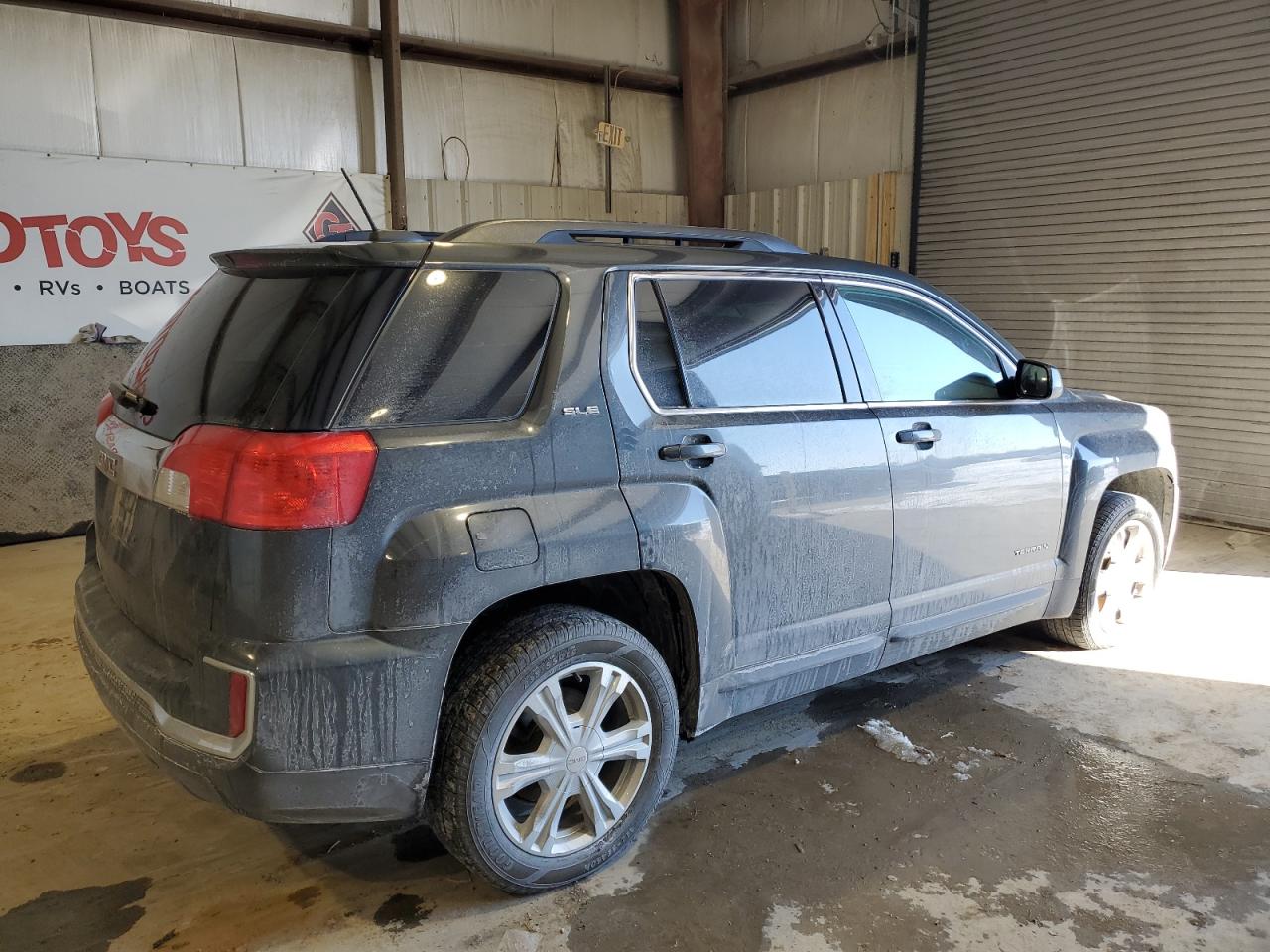 2017 GMC Terrain VIN 2GKALNEK6H6345883 Copart auction photo, undercarriage damage thumbnail 3