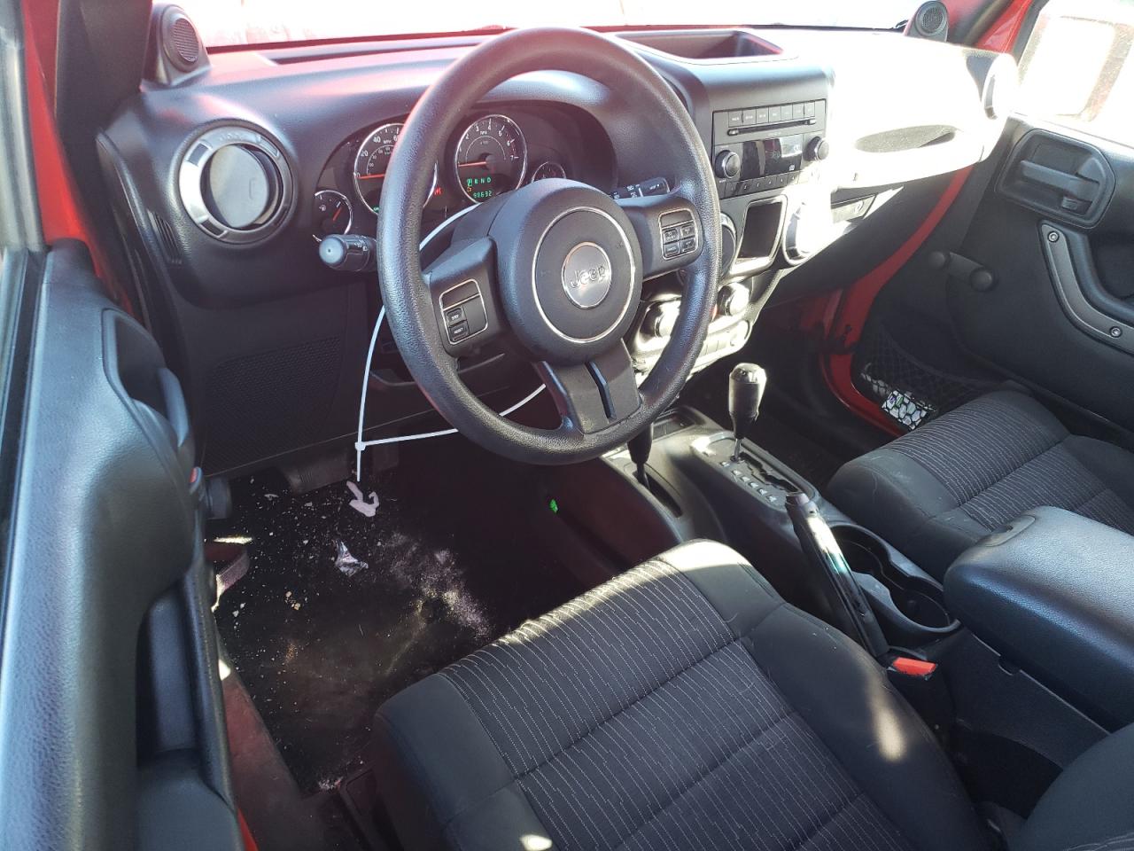 2011 Jeep Wrangler VIN 1J4AA2D17BL582917 Copart auction photo, front end damage thumbnail 8