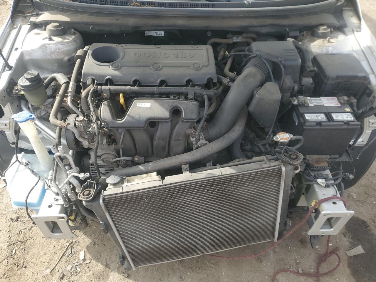 2012 KIA Forte VIN KNAFU4A23C5633537 Copart auction photo, front end / minor dent/scratches damage thumbnail 11