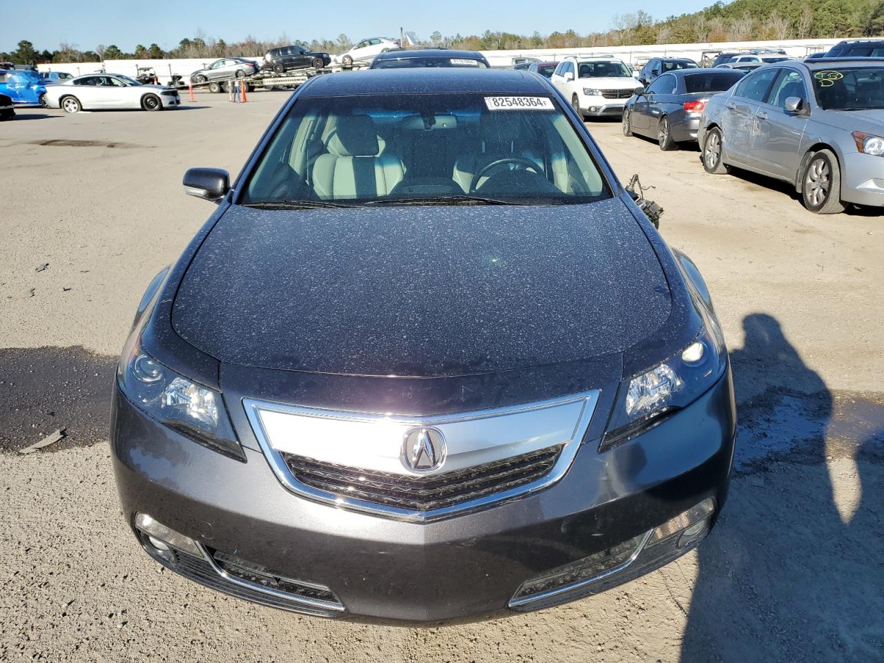 2013 Acura TL VIN 19UUA8F51DA008545 Copart auction photo, front end / side damage thumbnail 5