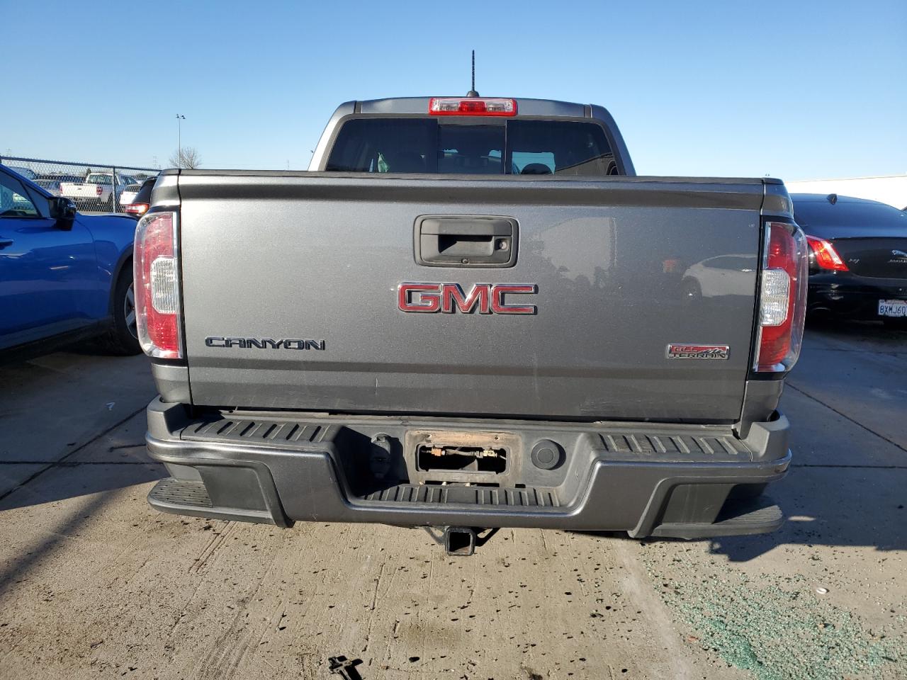 2020 GMC Canyon VIN 1GTP6FE14L1176176 Copart auction photo, front end / undercarriage damage thumbnail 6