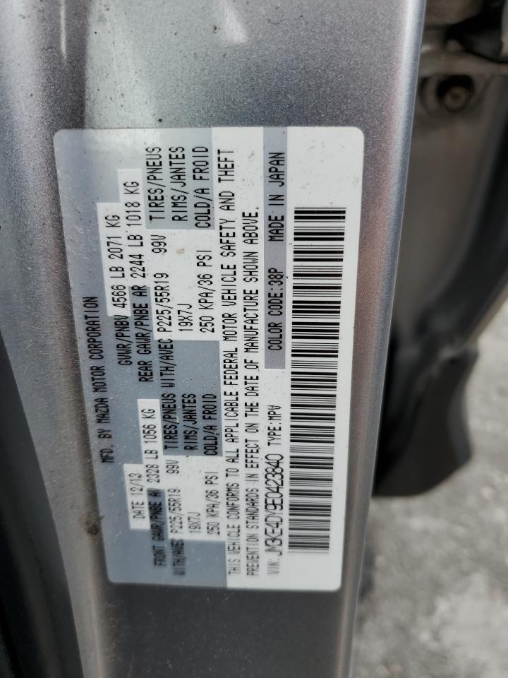 2014 Mazda CX-5 VIN JM3KE4DY9E0423840 Copart auction photo, normal wear / minor dent/scratches damage thumbnail 13