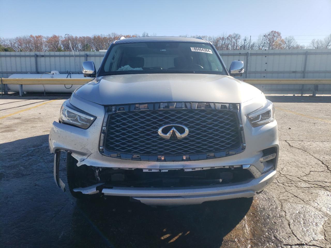 2019 Infiniti QX80 VIN JN8AZ2NE0K9228223 Copart auction photo, front end damage thumbnail 5
