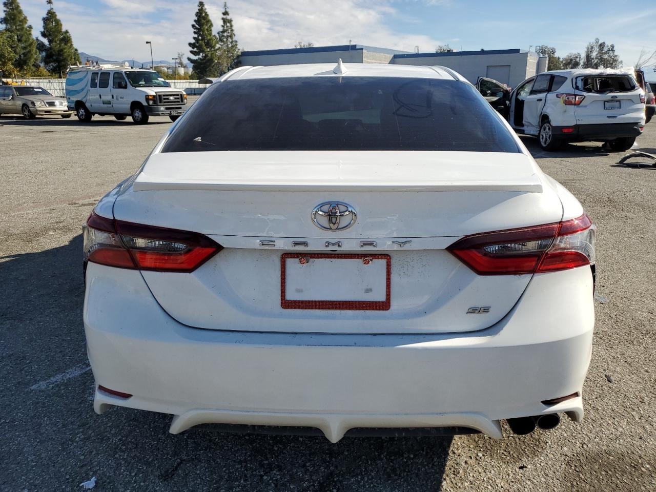 2022 Toyota Camry VIN 4T1G11AK7NU640736 Copart auction photo, front end damage thumbnail 6