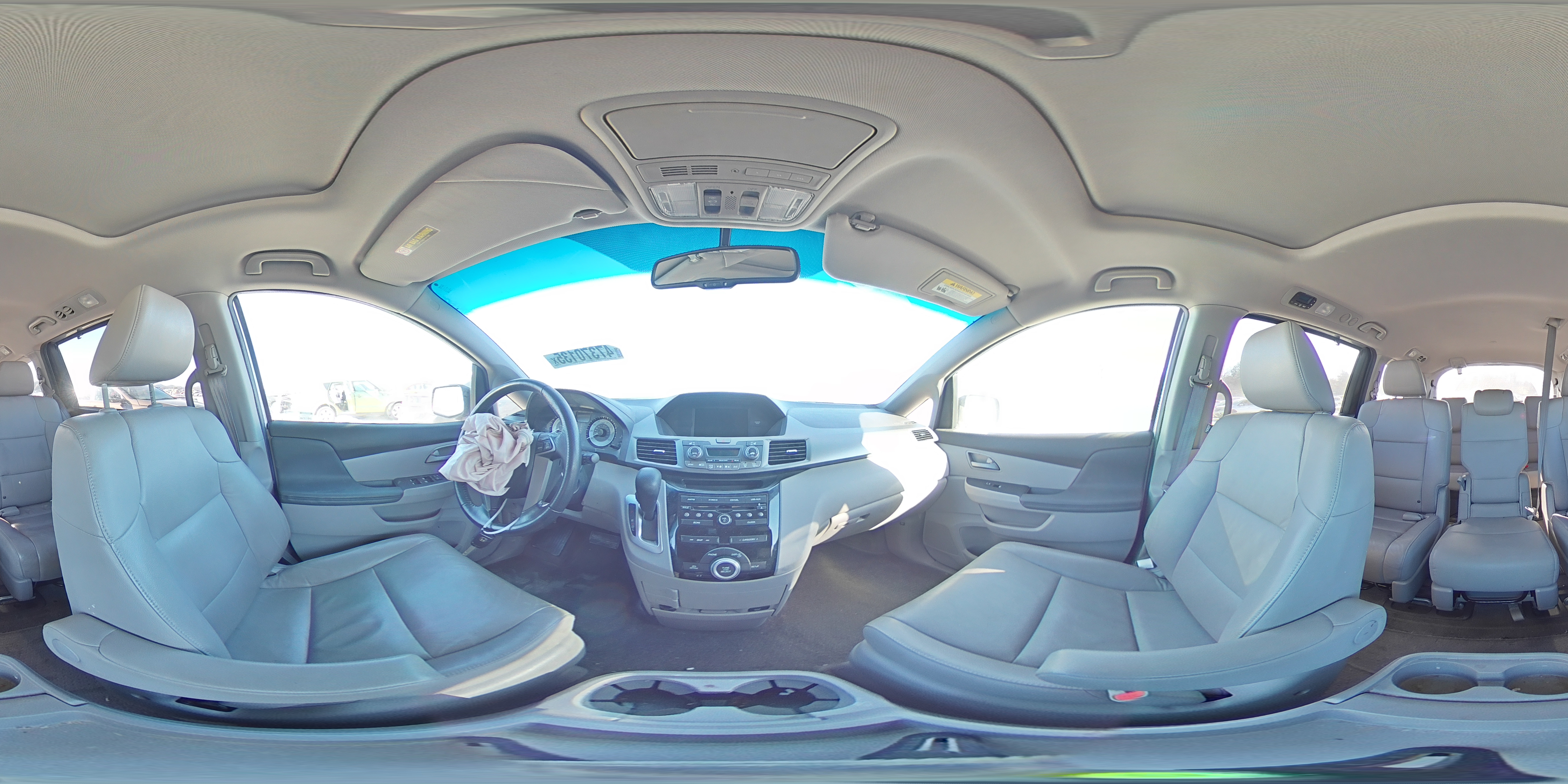 2012 Honda Odyssey VIN 5FNRL5H67CB106469 Copart auction photo, front end damage thumbnail 13