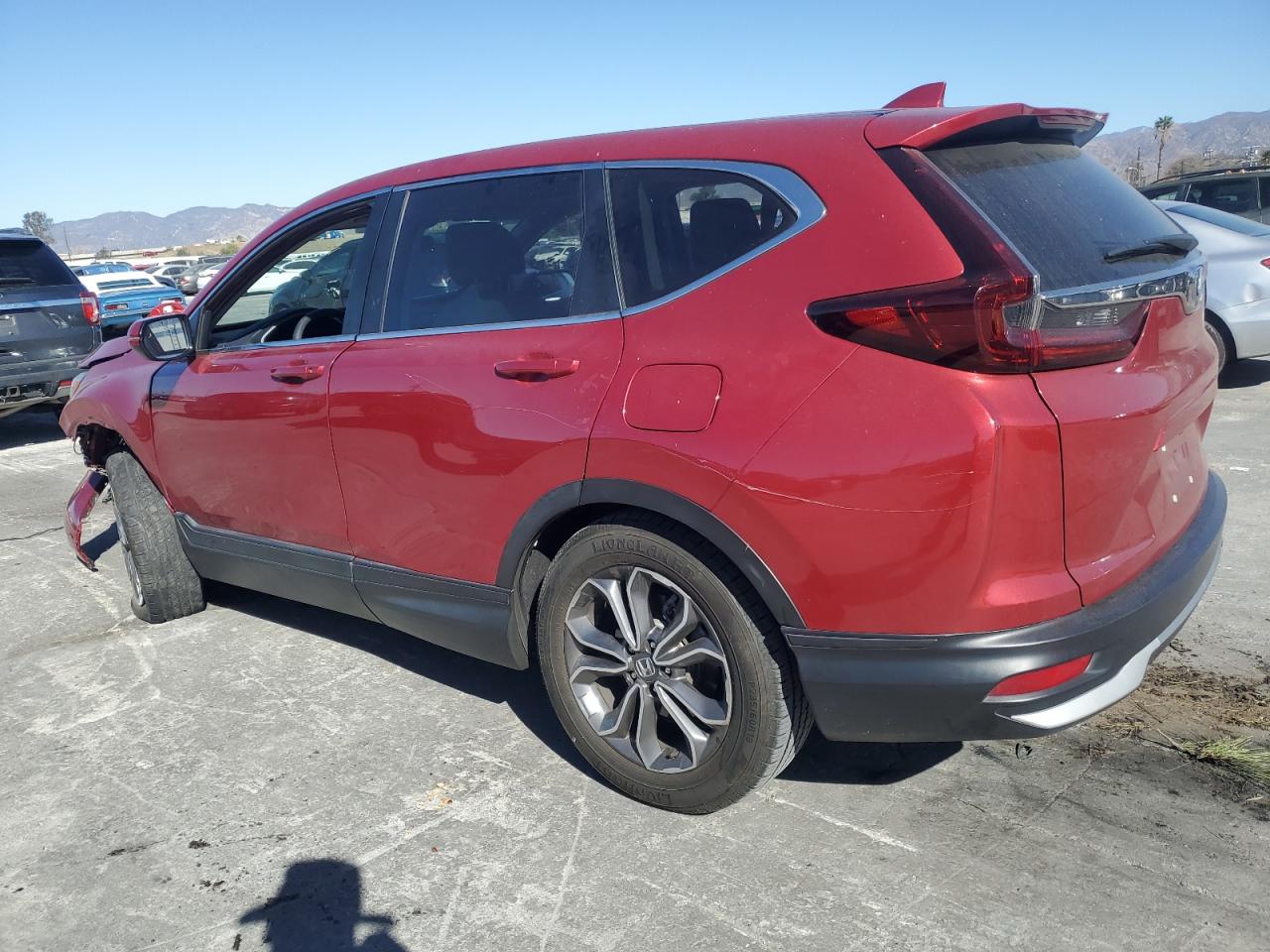 2021 Honda CR-V VIN 2HKRW1H58MH426684 Copart auction photo, front end damage thumbnail 2