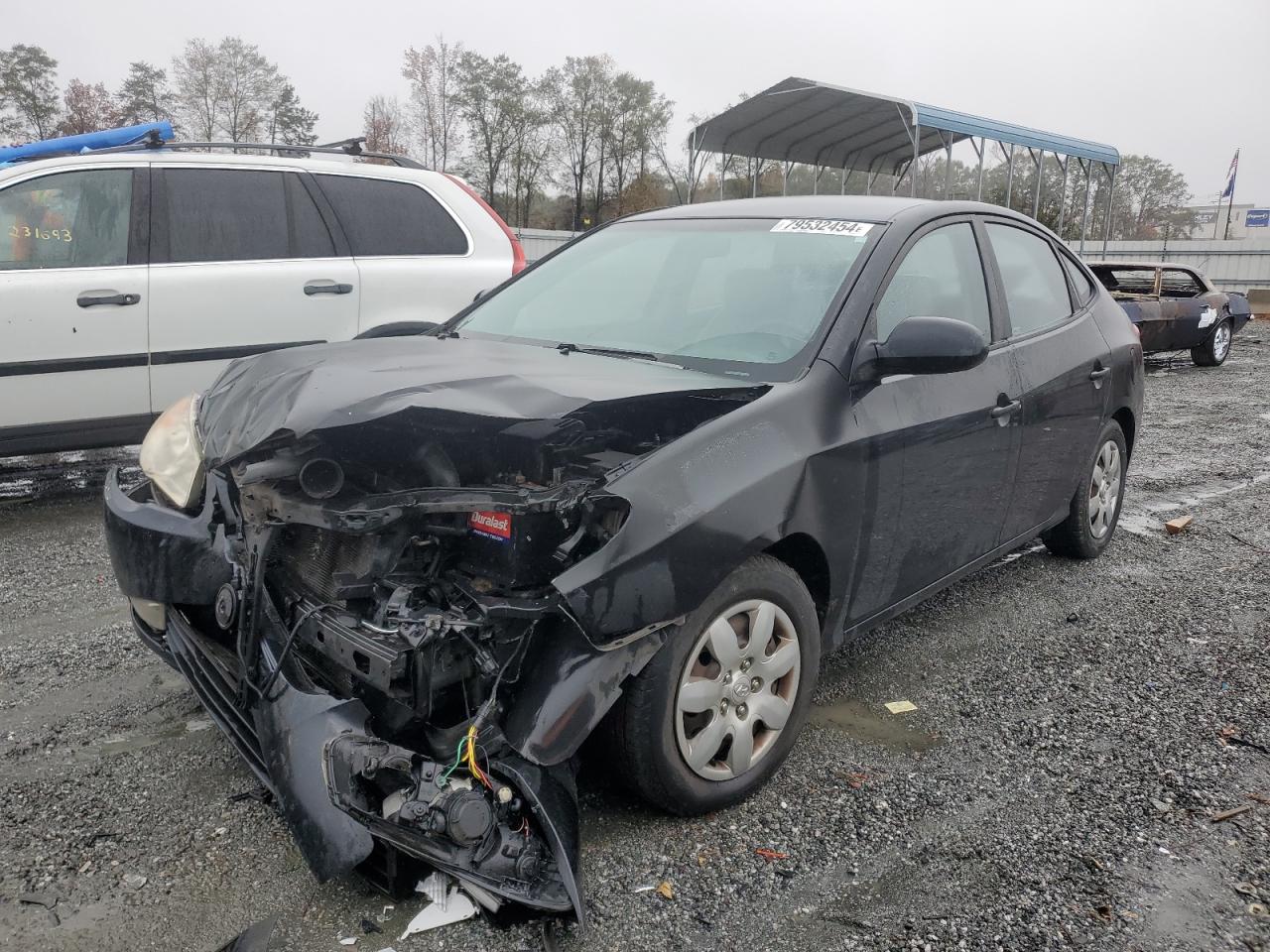 2009 Hyundai Elantra VIN KMHDU46D99U689514