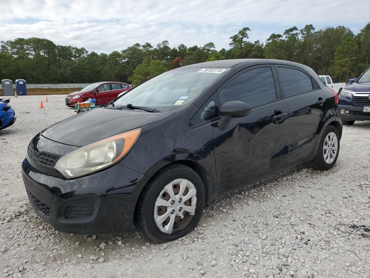2012 KIA Rio VIN KNADM5A37C6016335