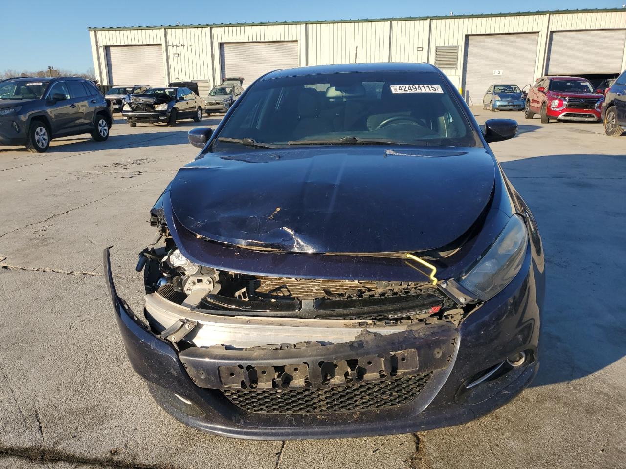 2016 Dodge Dart VIN 1C3CDFBB2GD630032 Copart auction photo, front end damage thumbnail 5