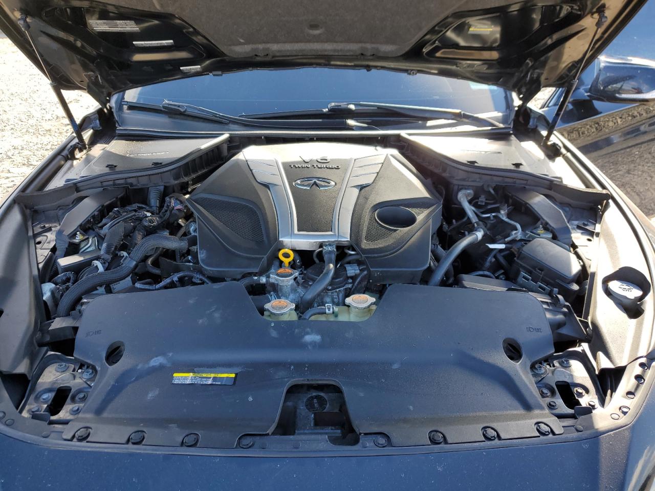 2018 Infiniti Q50 VIN JN1EV7AR9JM437313 Copart auction photo, side damage thumbnail 13