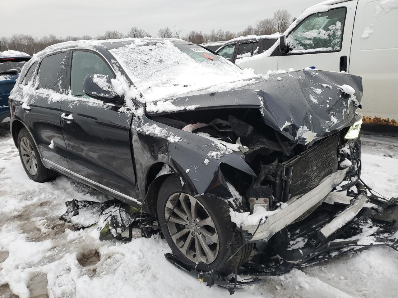 2016 Audi Q5 VIN WA1L2AFP0GA123832 Copart auction photo, all over damage thumbnail 4