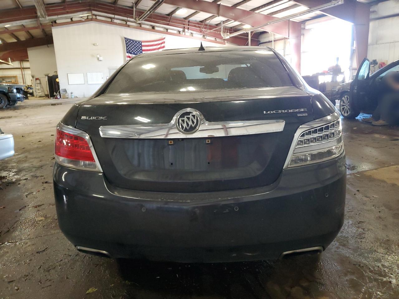 2011 Buick LaCrosse VIN 1G4GE5ED2BF126252 Copart auction photo, side / front end damage thumbnail 6
