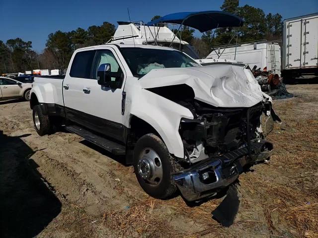 2020 Ford F350 VIN 1FT8W3DT0LED56835 Copart auction photo, front end / side damage thumbnail 12