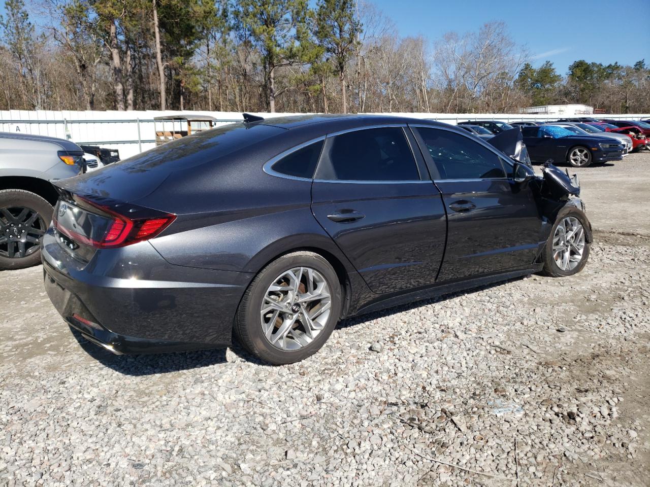 2021 Hyundai Sonata VIN 5NPEL4JA0MH072143 Copart auction photo, front end damage thumbnail 3