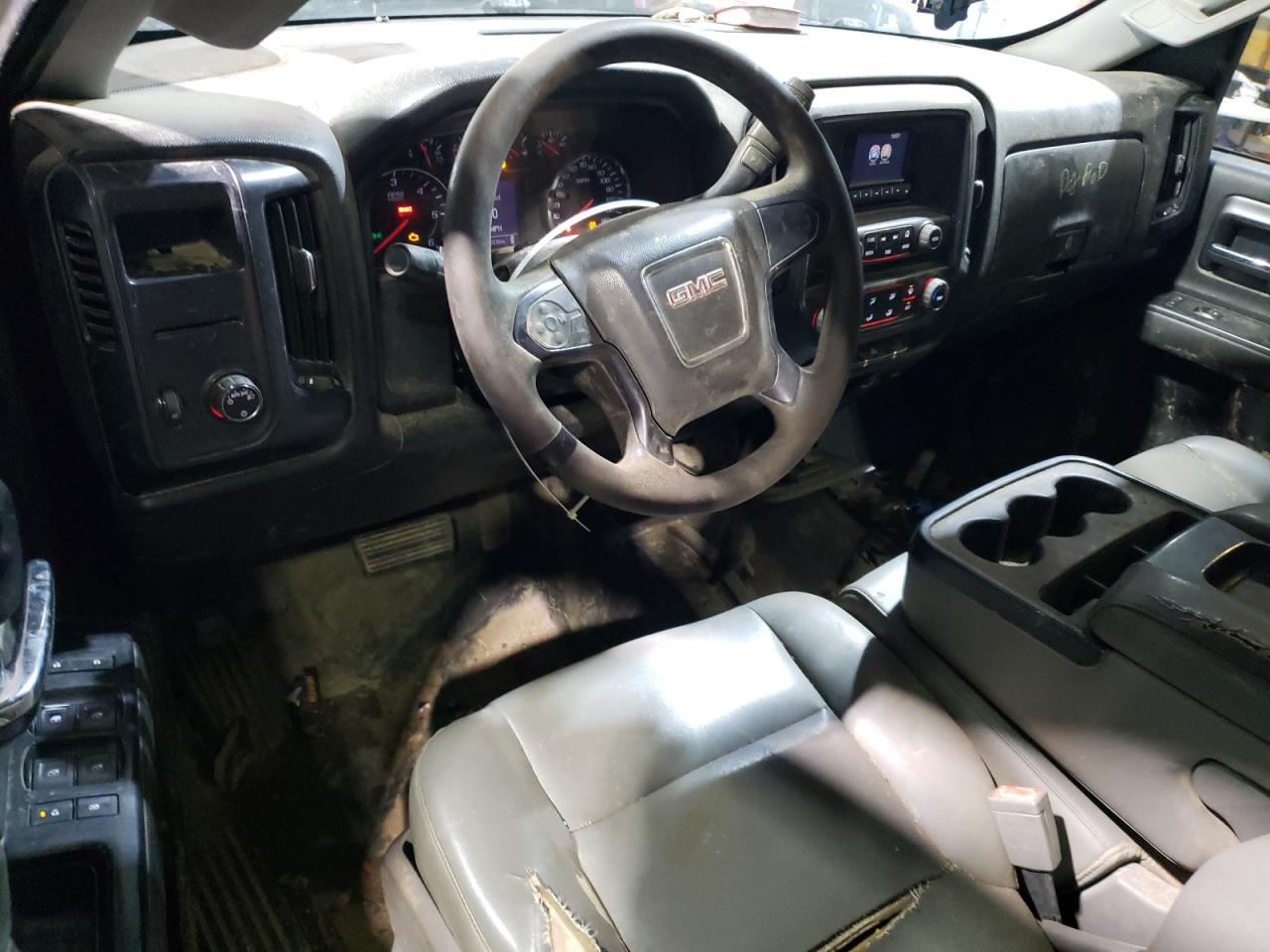2015 GMC Sierra VIN 1GT12XEG0FF630197 Copart auction photo, rear end / side damage thumbnail 8