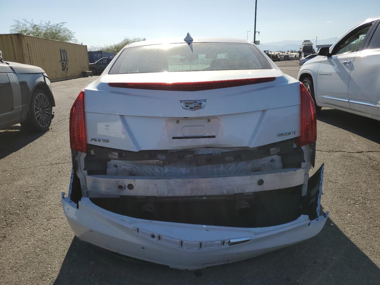 2015 Cadillac ATS VIN 1G6AB5SX0F0119491 Copart auction photo, rear end damage thumbnail 6