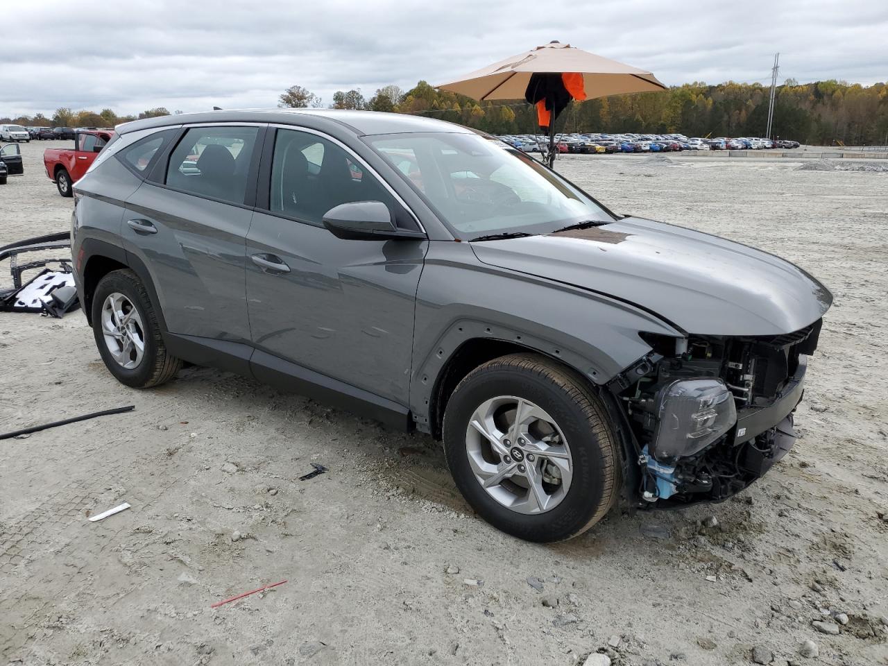 2024 Hyundai Tucson VIN 5NMJA3DE3RH393899 Copart auction photo, front end damage thumbnail 4