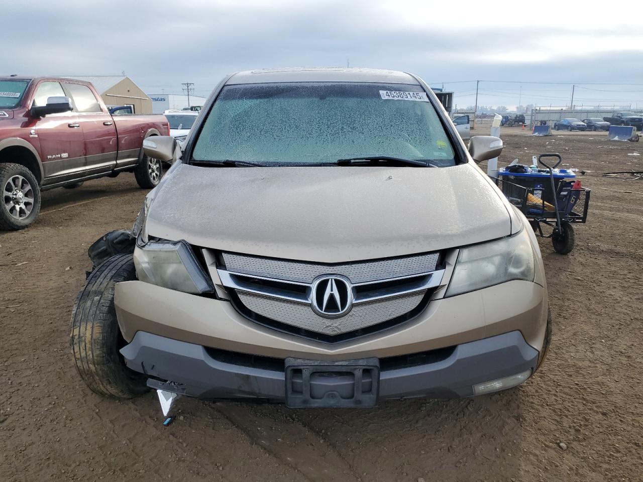 2007 Acura MDX VIN 2HNYD28567H505897 Copart auction photo, front end damage thumbnail 5