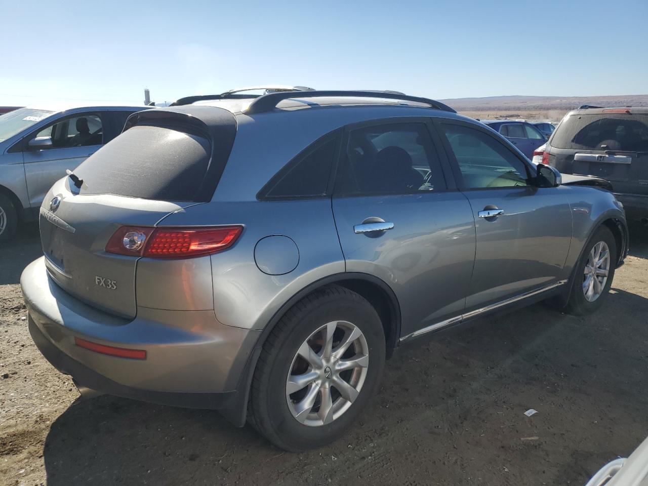 2006 Infiniti FX VIN JNRAS08W16X208153 Copart auction photo, front end damage thumbnail 3
