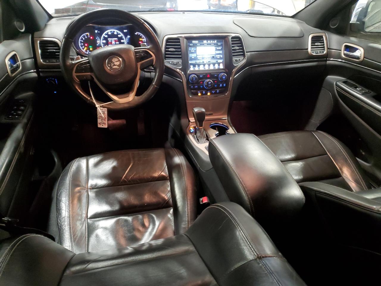 2017 Jeep Grand Cherokee VIN 1C4RJFBG4HC865016 Copart auction photo, front end / undercarriage damage thumbnail 8