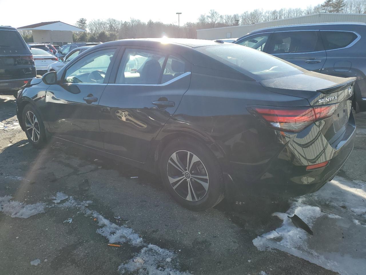 2022 Nissan Sentra VIN 3N1AB8CV9NY288654 Copart auction photo, front end / minor dent/scratches damage thumbnail 2