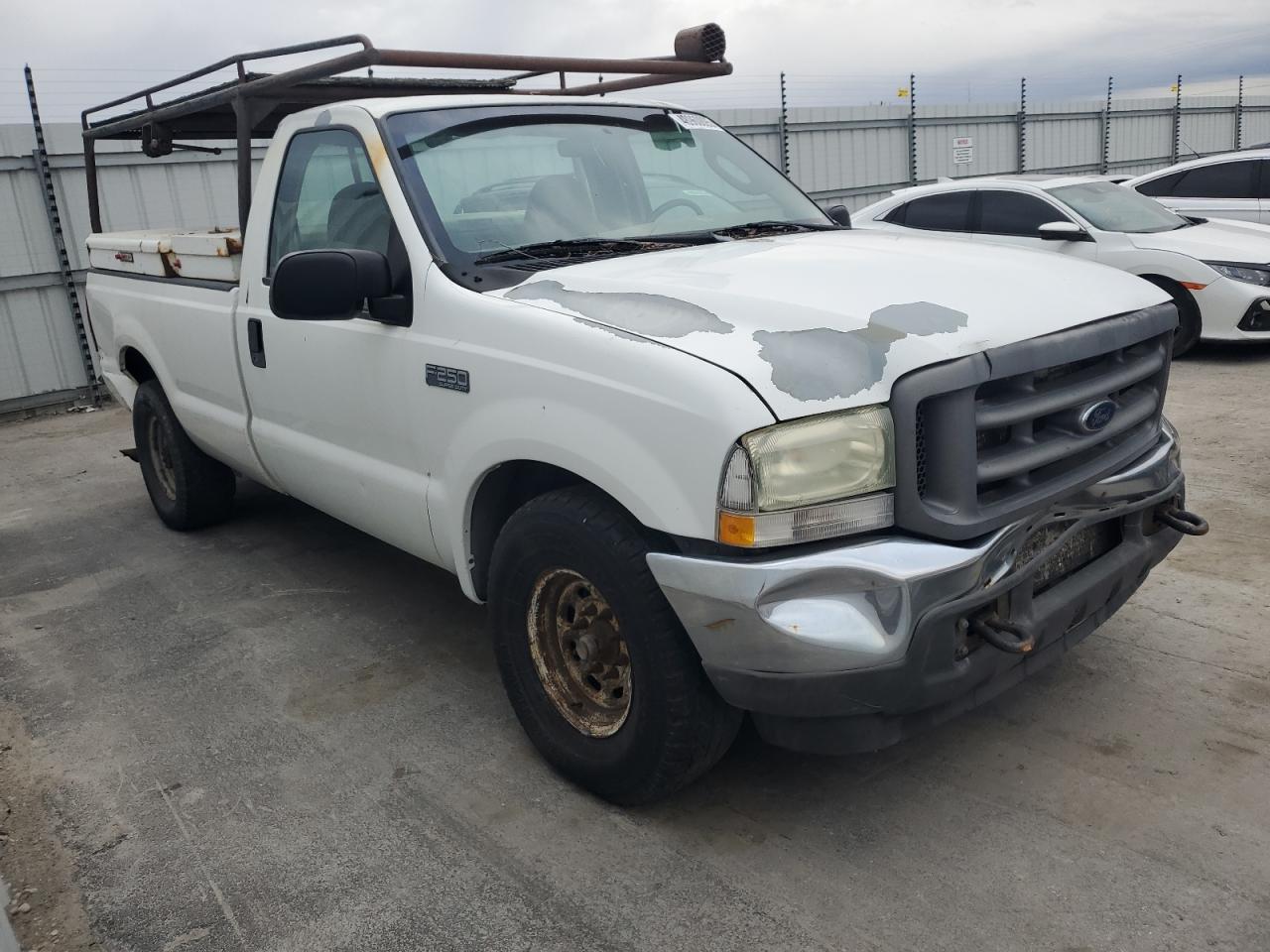2004 Ford F250 VIN 3FTNF20LX4MA09138 Copart auction photo, mechanical damage thumbnail 4