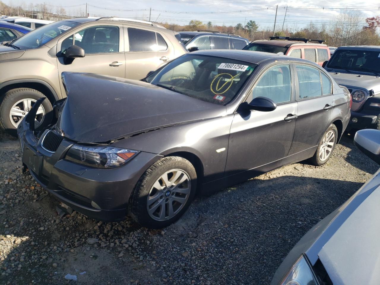 2007 BMW 3er VIN WBAVC73587KP30814