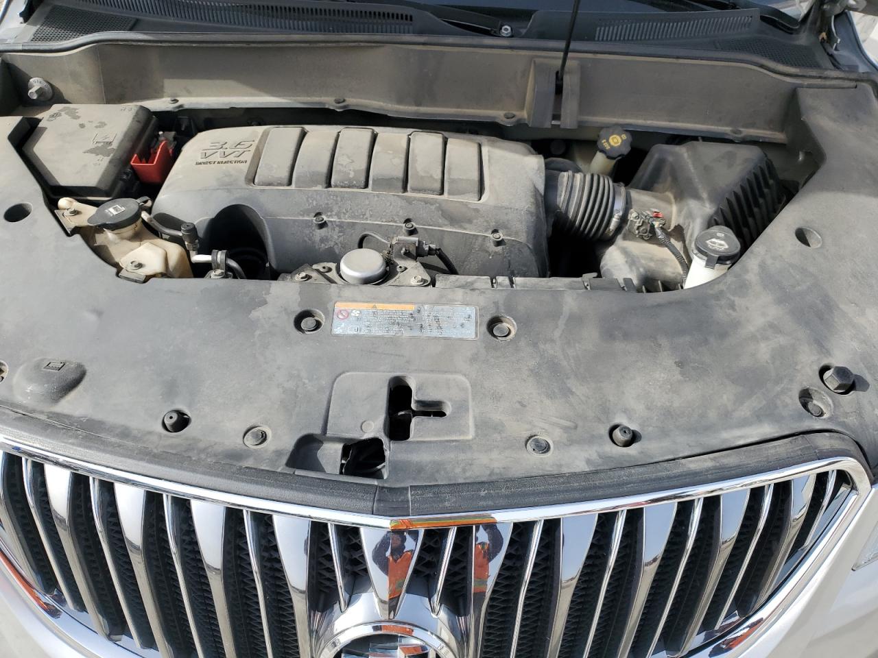 2014 Buick Enclave VIN 5GAKRAKD6EJ258787 Copart auction photo, side damage thumbnail 12