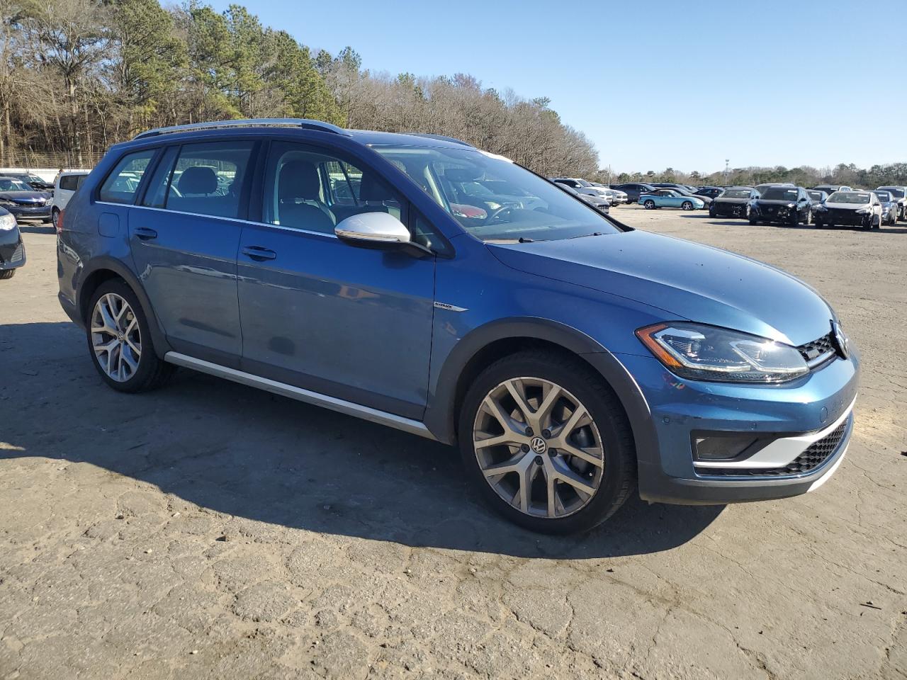 2019 Volkswagen Golf VIN 3VWH17AU9KM508751 Copart auction photo, side / rear end damage thumbnail 4