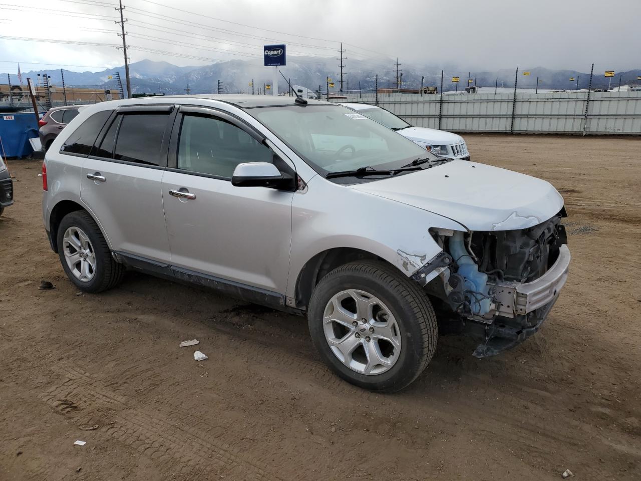 2011 Ford Edge VIN 2FMDK4JC4BBB38780 Copart auction photo, front end damage thumbnail 4