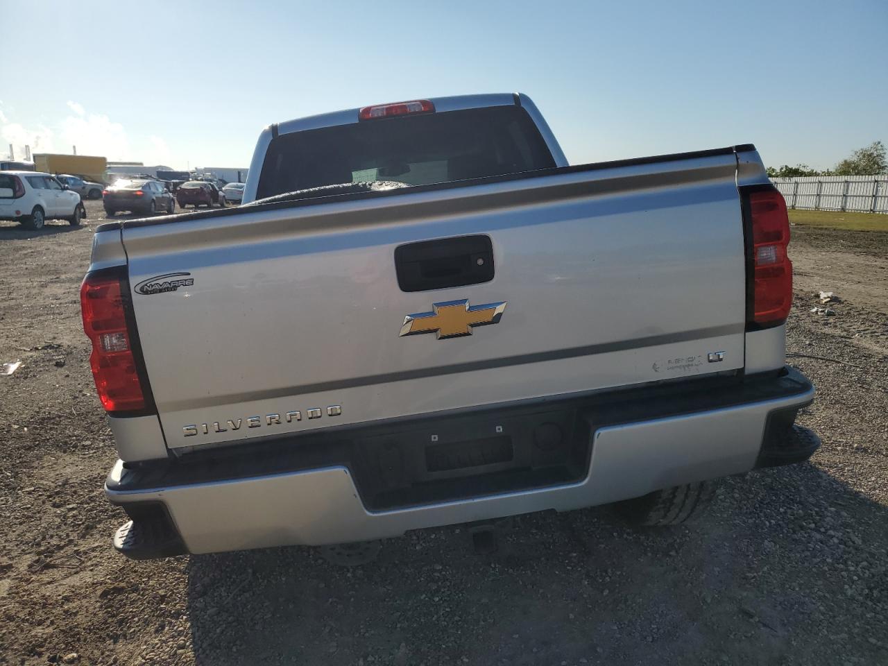 2018 Chevrolet Silverado VIN 3GCUKREC2JG363545 Copart auction photo, front end / undercarriage damage thumbnail 6