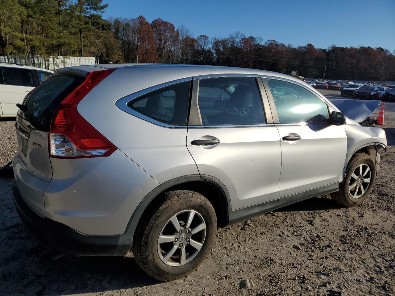 2014 Honda CR-V VIN 5J6RM3H3XEL000129 Copart auction photo, front end damage thumbnail 3