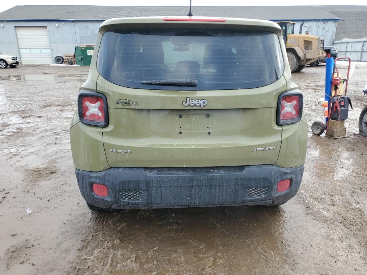 2015 Jeep Renegade VIN ZACCJBAT0FPB62920 Copart auction photo, front end / side damage thumbnail 6
