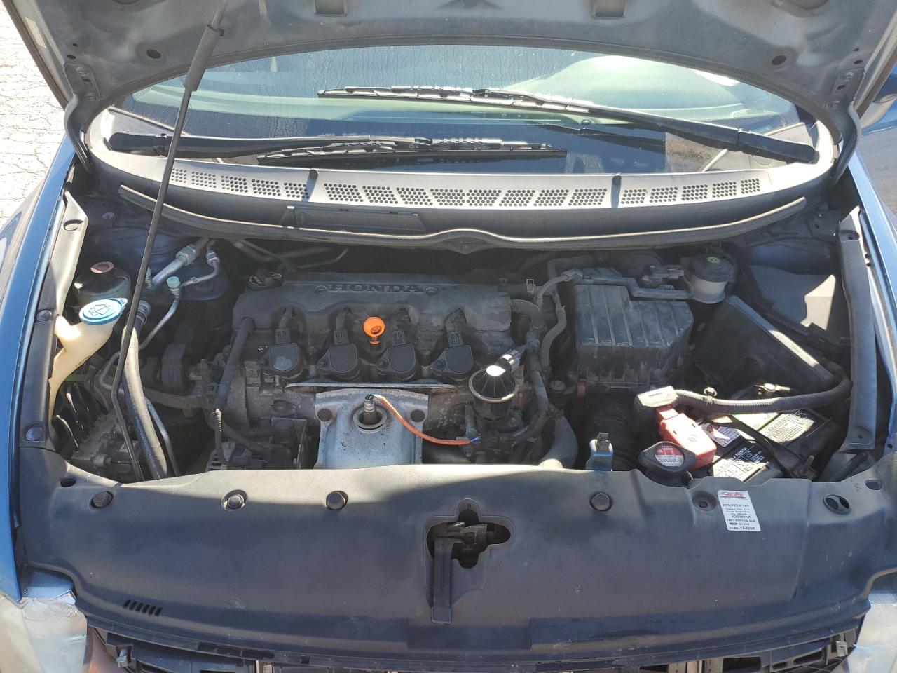 2009 Honda Civic VIN 19XFA16559E001293 Copart auction photo, front end / rear end damage thumbnail 11
