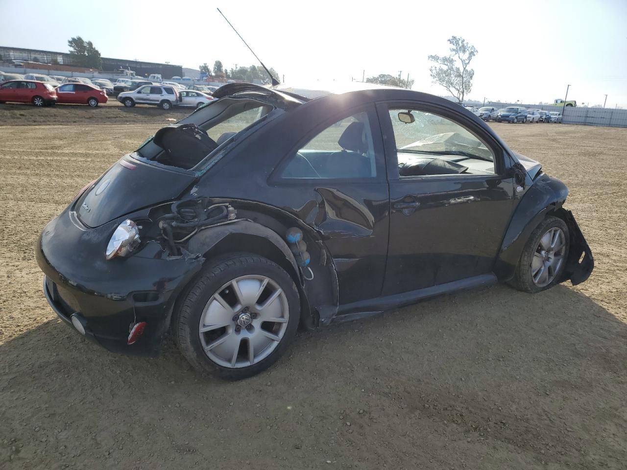 2003 Volkswagen Beetle VIN 3VWFE21C53M426667 Copart auction photo, all over damage thumbnail 3