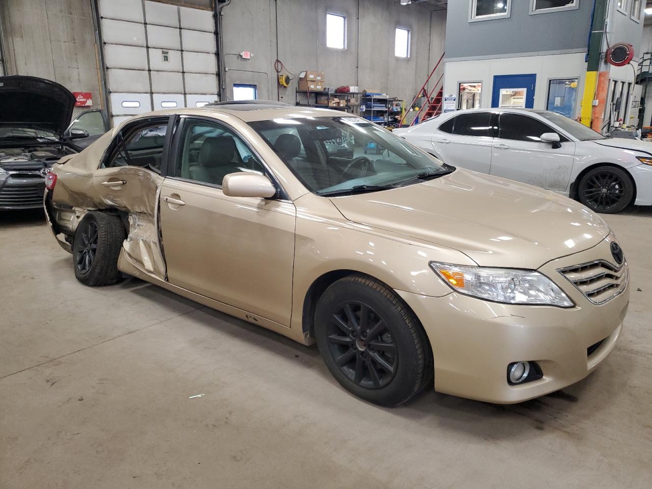 2011 Toyota Camry VIN 4T1BK3EKXBU128929 Copart auction photo, side / rear end damage thumbnail 4