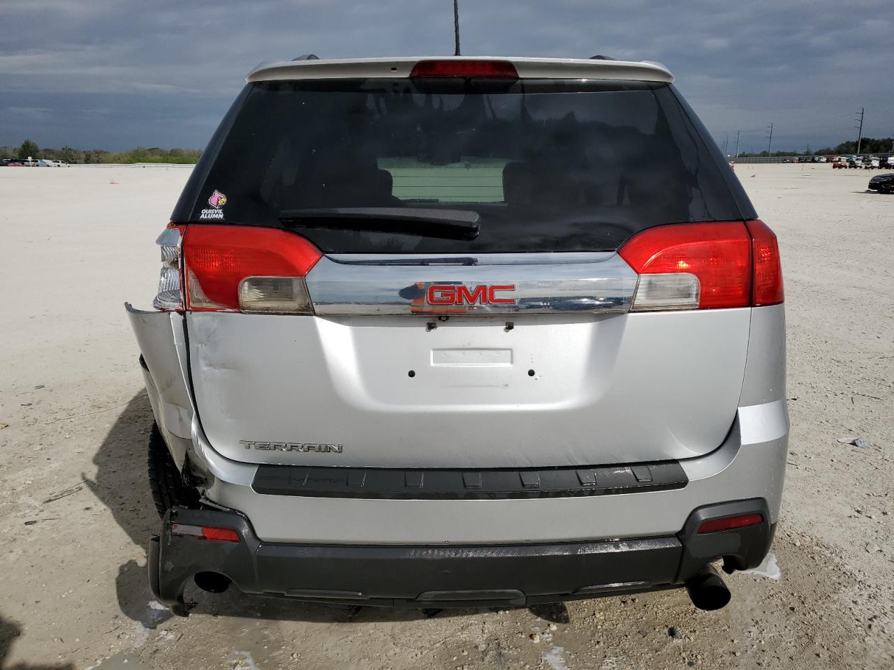 2015 GMC Terrain VIN 2GKFLSE36F6266692 Copart auction photo, rear end damage thumbnail 6