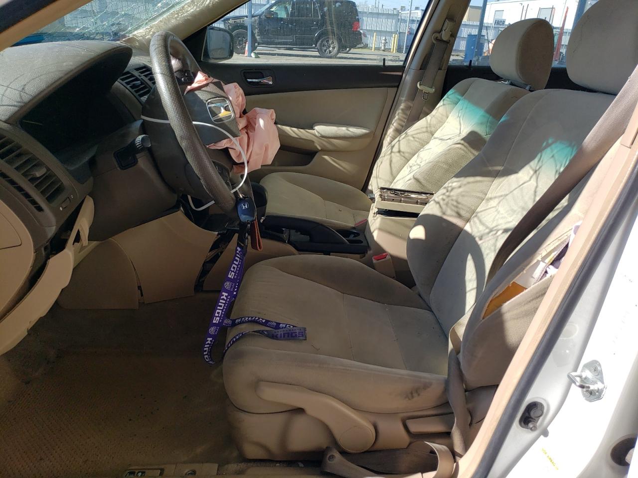 2007 Honda Accord VIN 1HGCM56357A116395 Copart auction photo, all over damage thumbnail 7