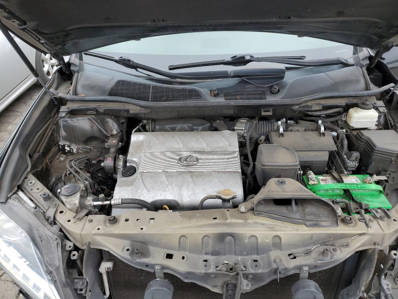 2015 Lexus RX VIN 2T2BK1BA8FC309949 Copart auction photo, front end / side damage thumbnail 11
