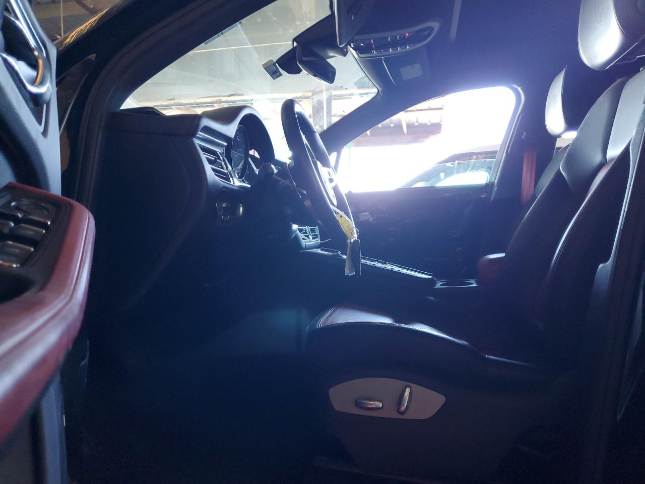 2020 Porsche Macan VIN WP1AA2A54LLB04502 Copart auction photo, side / front end damage thumbnail 7