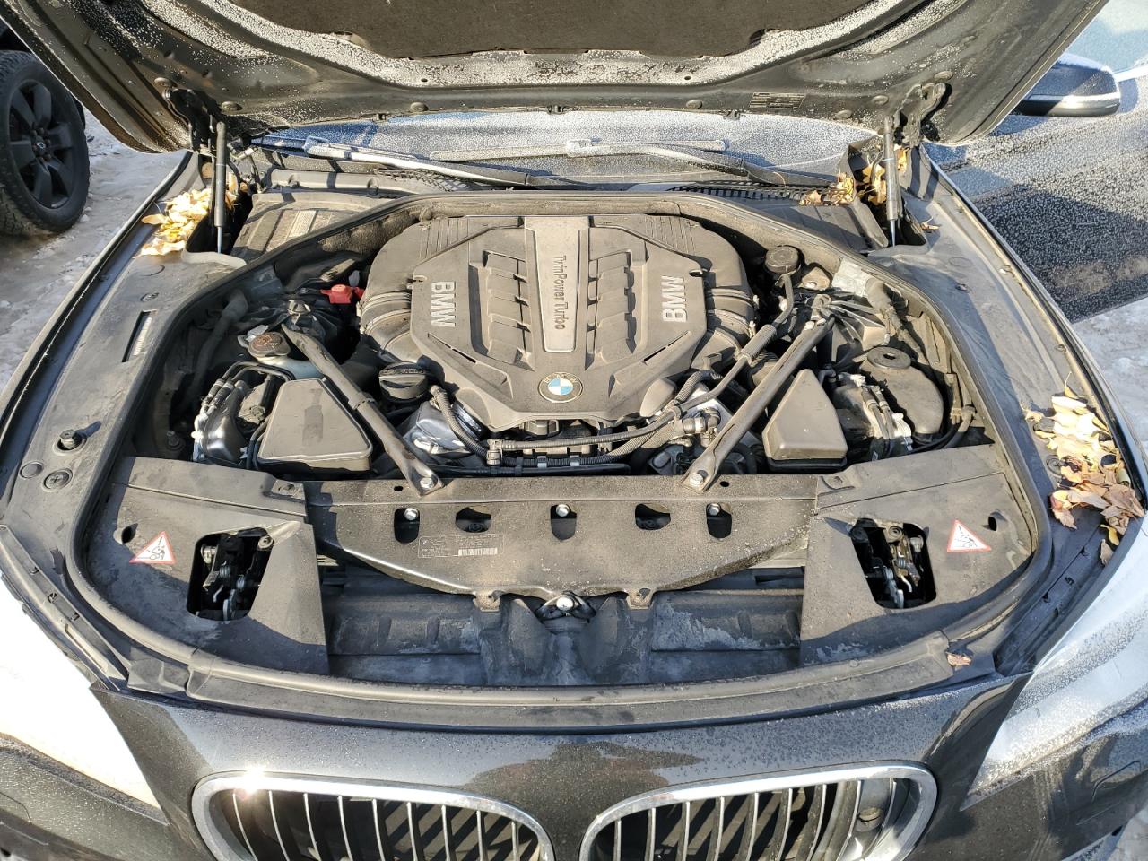 2013 BMW 7er VIN WBAYF8C59DD140406 Copart auction photo, rear end damage thumbnail 11