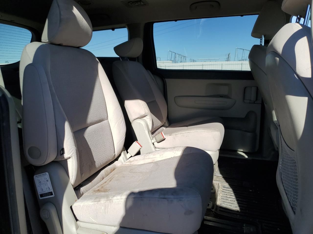 2016 KIA Sedona VIN KNDMB5C10G6197434 Copart auction photo, side / rear end damage thumbnail 11
