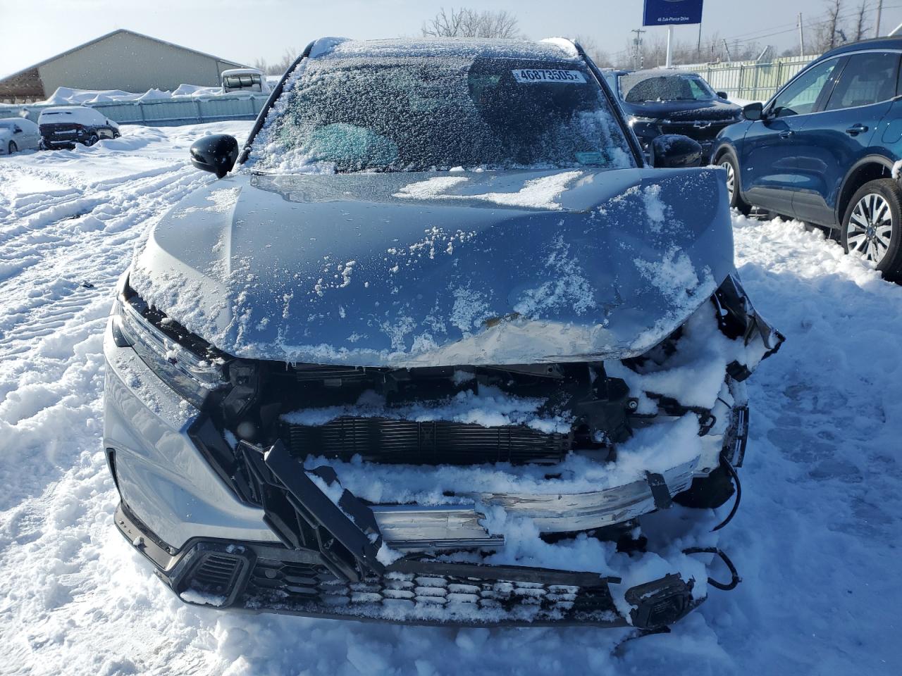 2024 Honda CR-V VIN 2HKRS6H80RH809805 Copart auction photo, front end / minor dent/scratches damage thumbnail 5