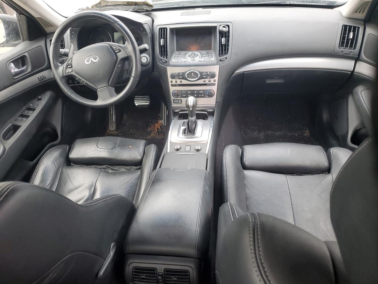 2012 Infiniti G VIN JN1CV6AR1CM970213 Copart auction photo, front end damage thumbnail 8