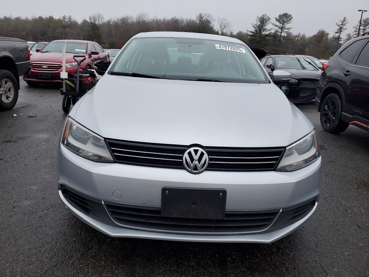 2014 Volkswagen Jetta VIN 3VWD17AJ3EM330909 Copart auction photo, rear end / side damage thumbnail 5