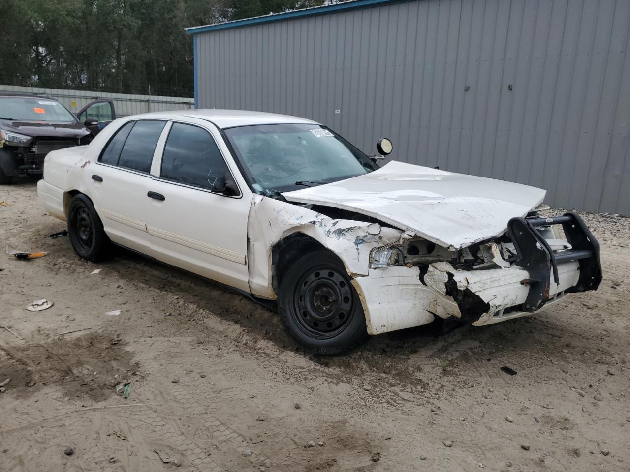 2010 Ford Crown Victoria VIN 2FABP7BV5AX138891 Copart auction photo, front end / undercarriage damage thumbnail 4