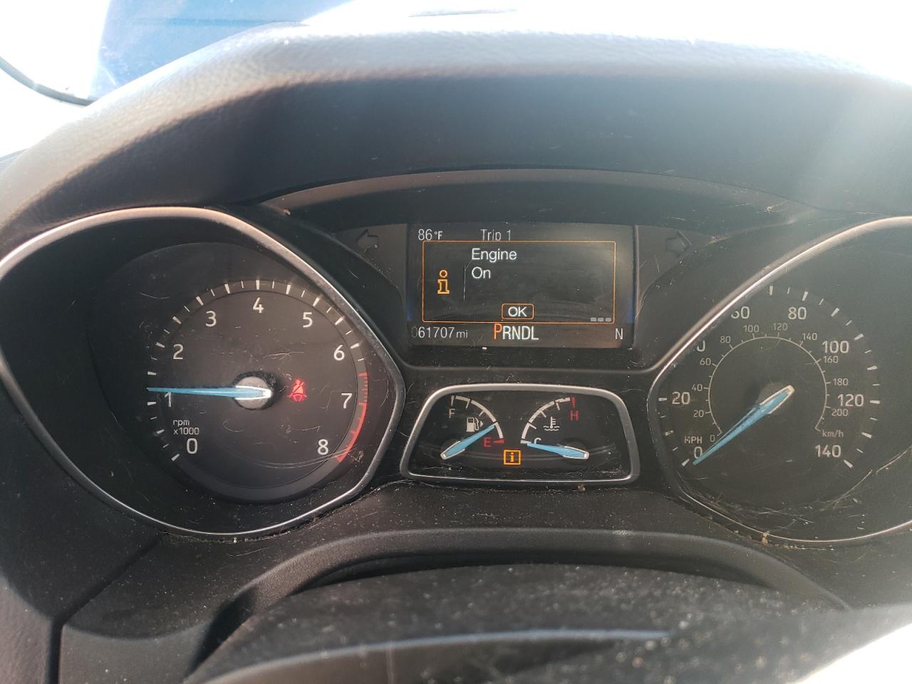 2018 Ford Focus VIN 1FADP3F2XJL327387 Copart auction photo, front end damage thumbnail 9
