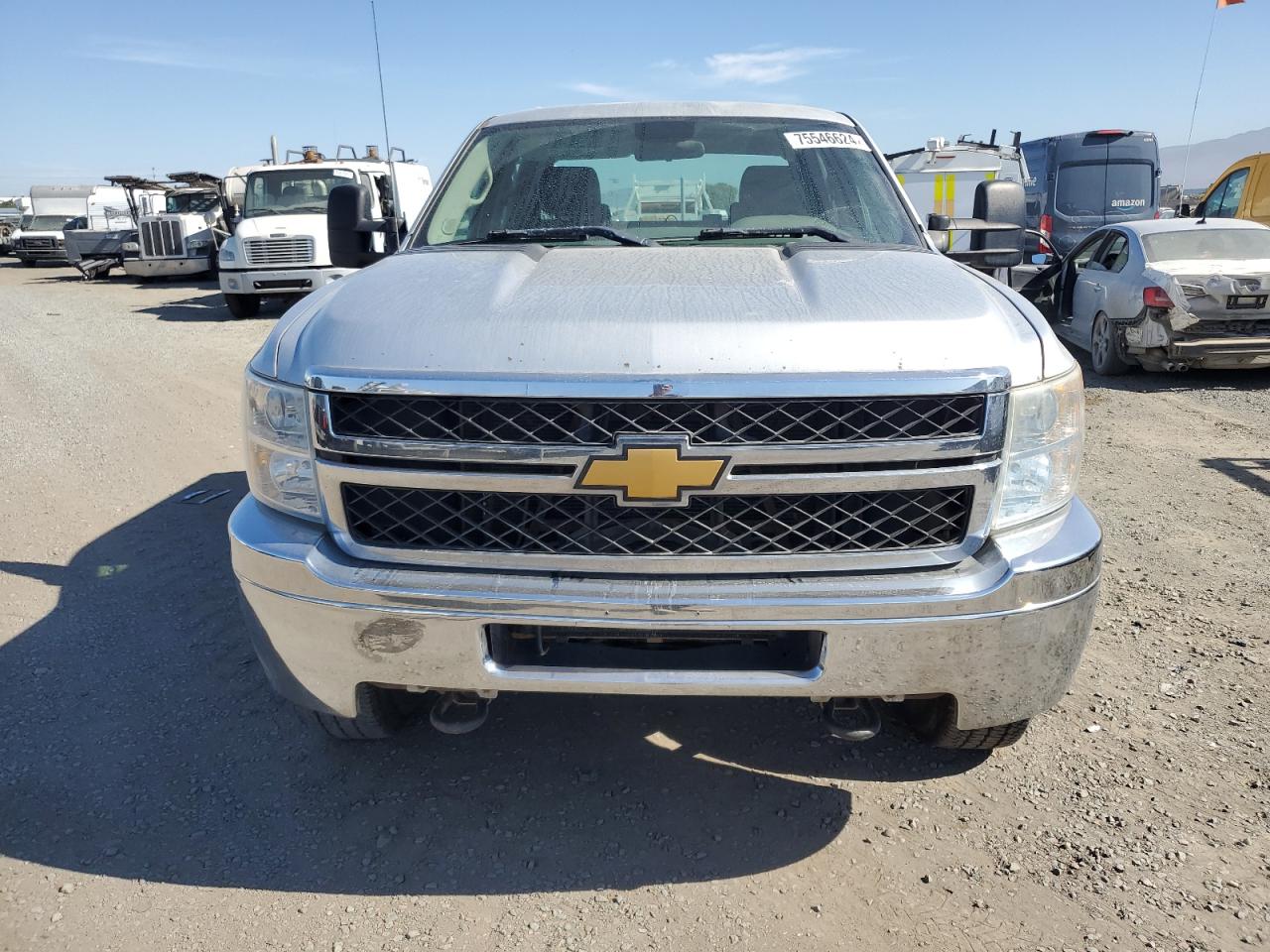 2012 Chevrolet Silverado VIN 1GC4KZCG8CF114936 Copart auction photo, side damage thumbnail 5