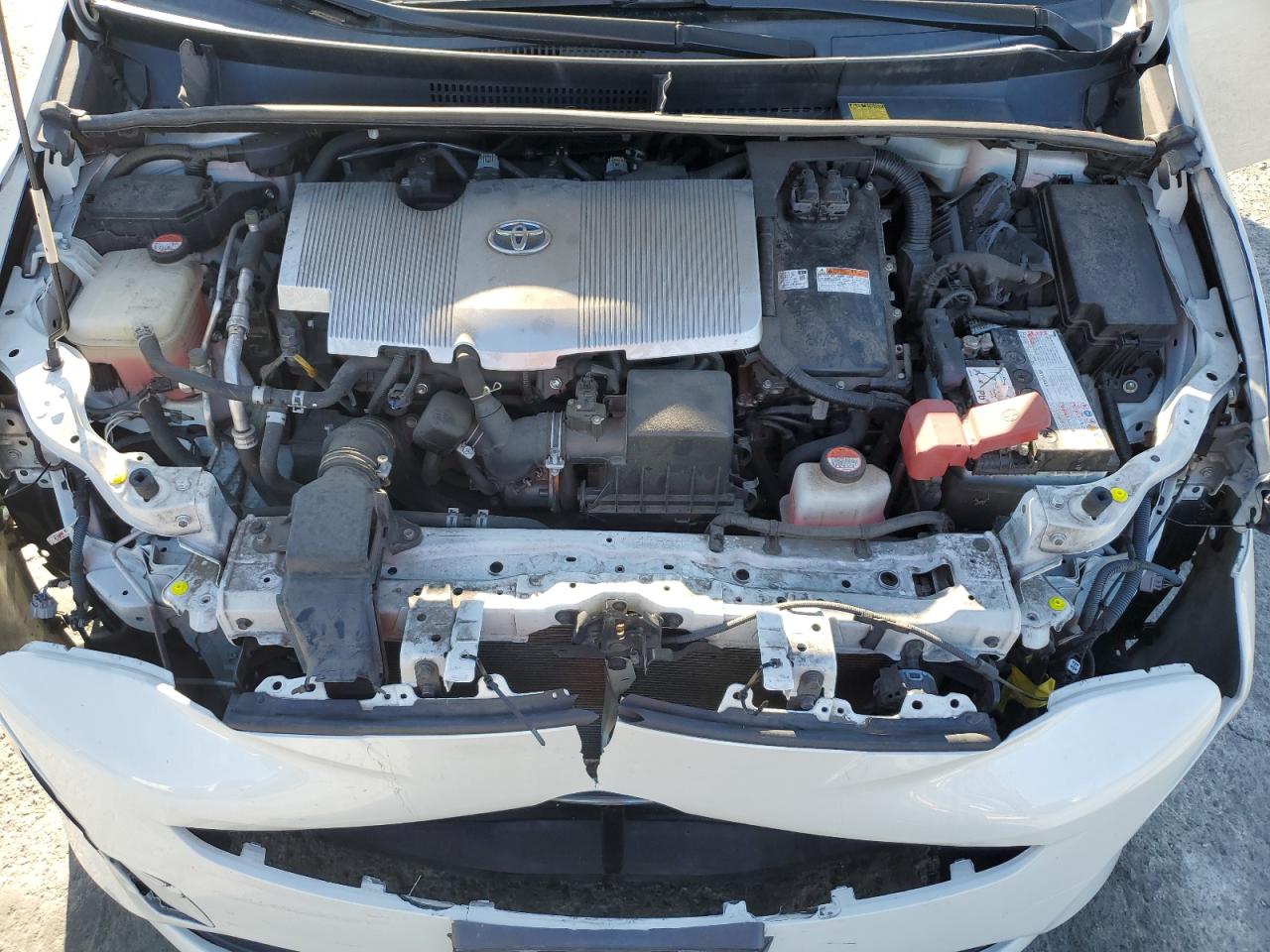 2016 Toyota Prius VIN JTDKARFU8G3015813 Copart auction photo, front end damage thumbnail 11